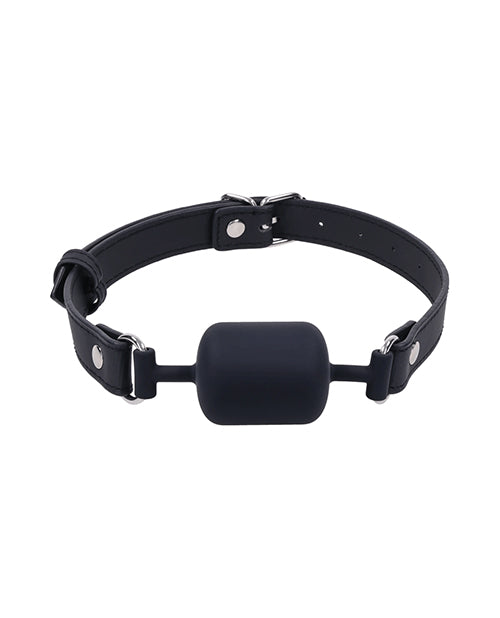 Sportsheets Signature Midnight Muse Barrel Gag, a stylish barrel gag for comfortable mouth restraint.