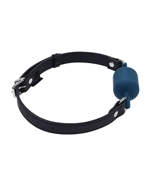Sportsheets Signature Twilight Tease Barrel Gag with adjustable strap for restraint play.