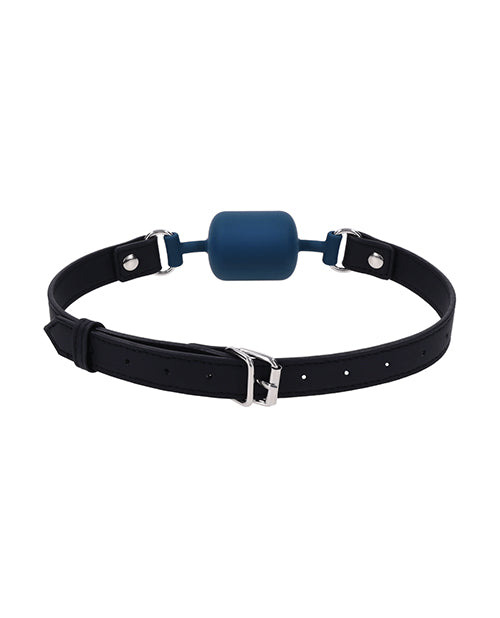 Sportsheets Signature Twilight Tease Barrel Gag with adjustable straps for comfortable restraint play.