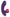 Sweet Dreams Sweet Heart Thrusting Rabbit Vibrator Purple with ergonomic design for dual stimulation.