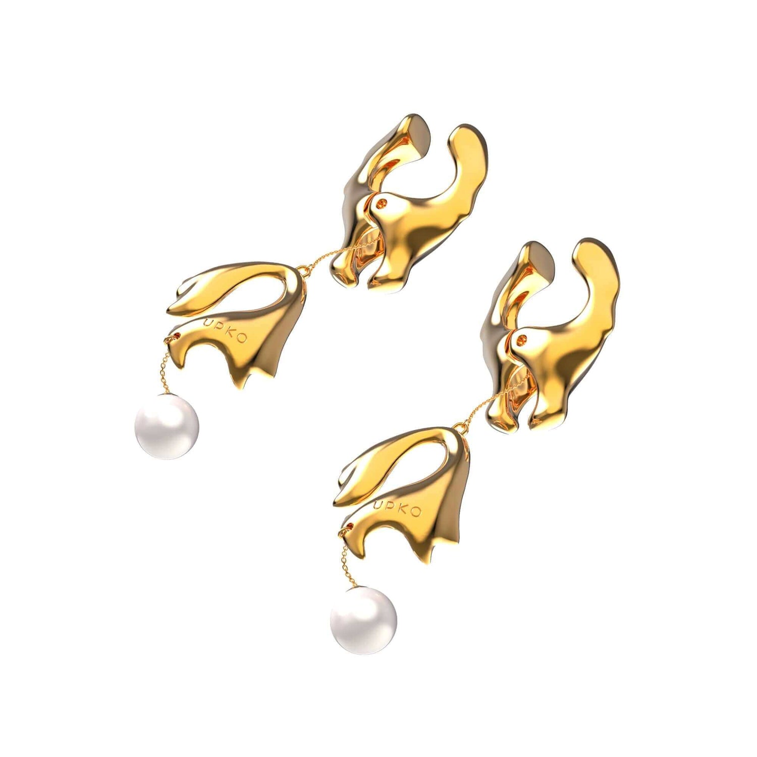 "Moist Eyes" Pearl Nipple Clamps