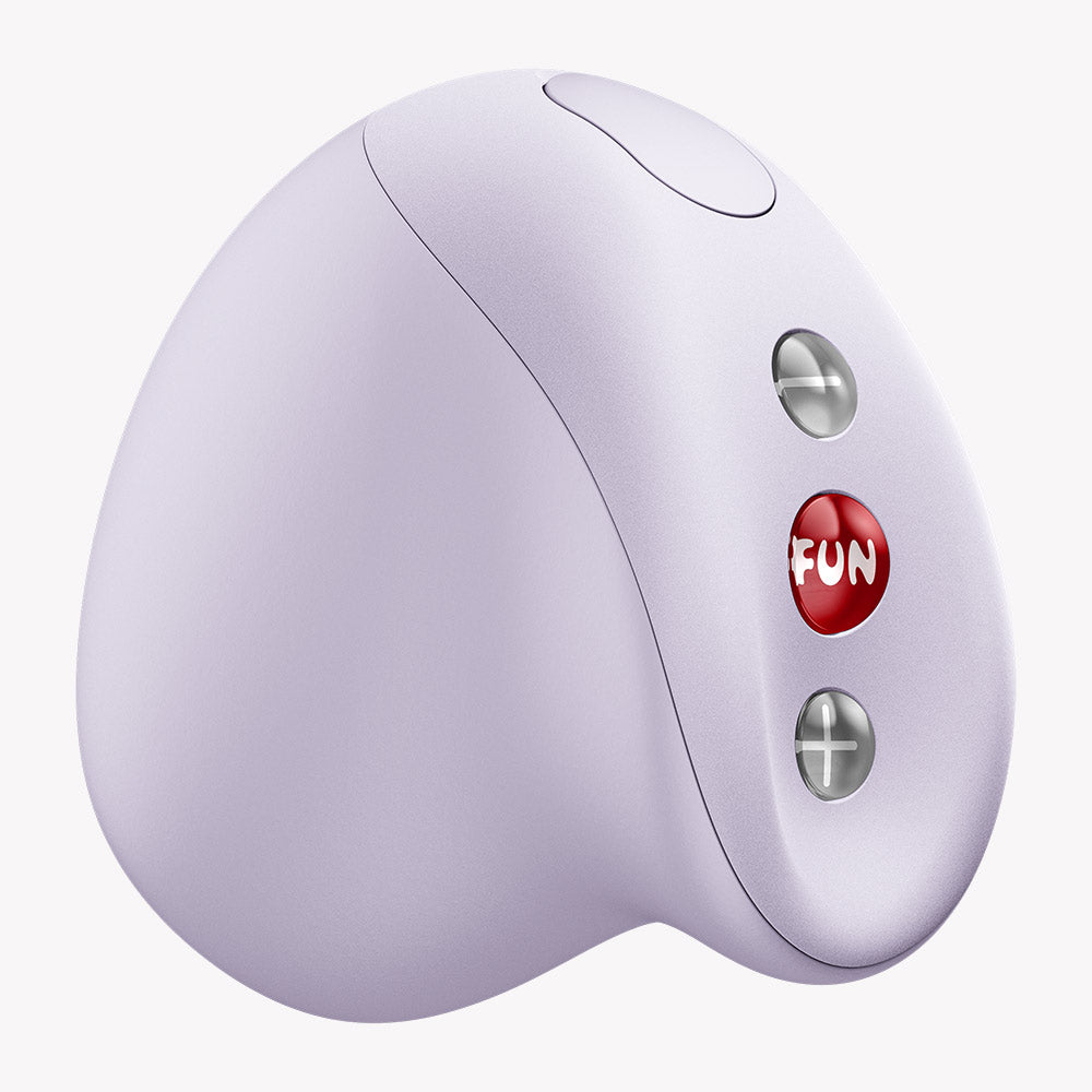 Fun Factory Mea Air Pulse Vibrator Purple with ergonomic design and intuitive controls for unique stimulation.