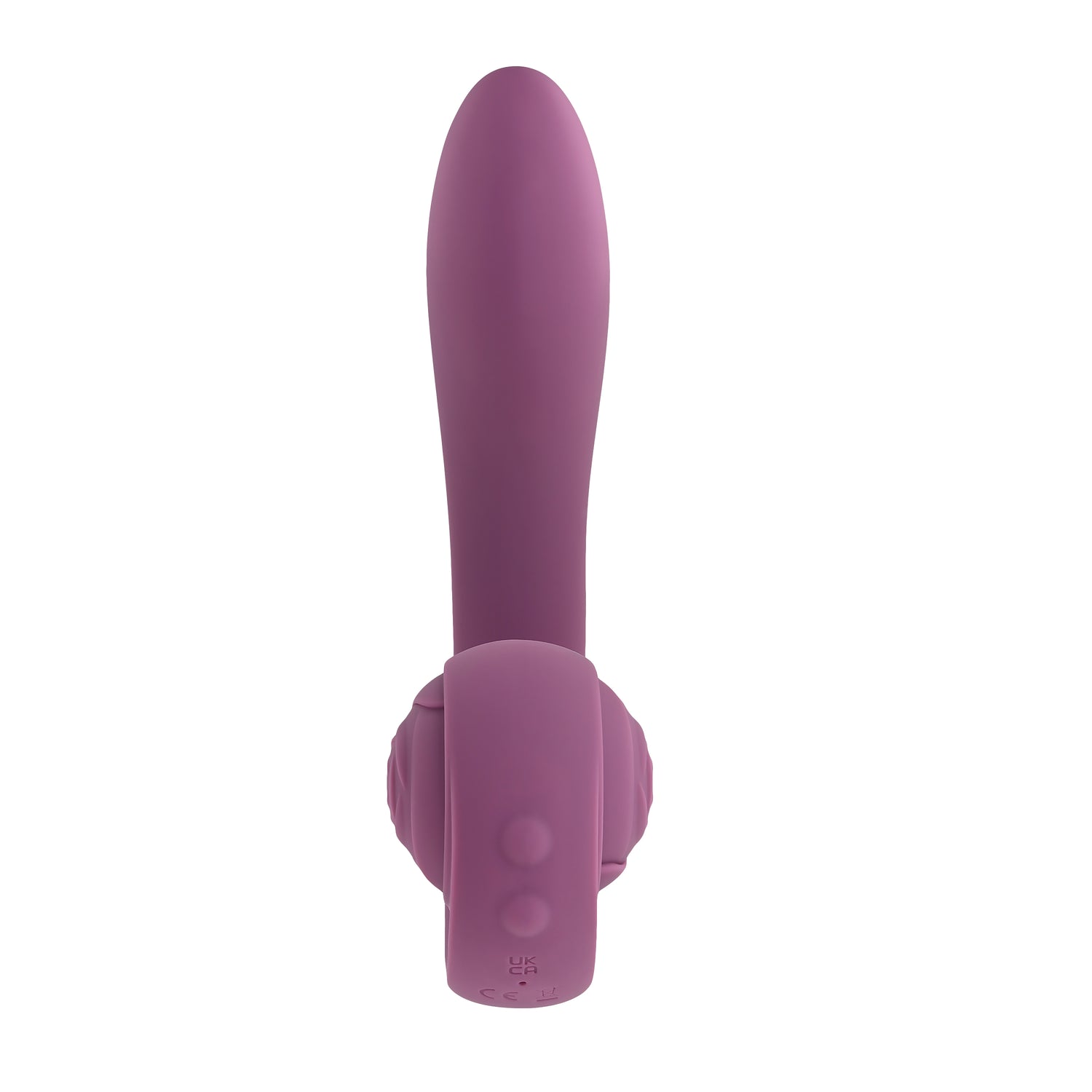 Gender X Poseable You Snail Vibrator Purple with a sleek design and textured ball for versatile stimulation.