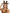 Leg Avenue Furry Fawn Horn Headband Brown