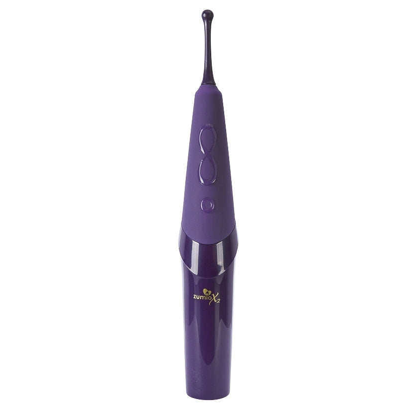 Zumio X2 Clitoral Stimulator Purple, a sleek device for precision pleasure and customizable stimulation.