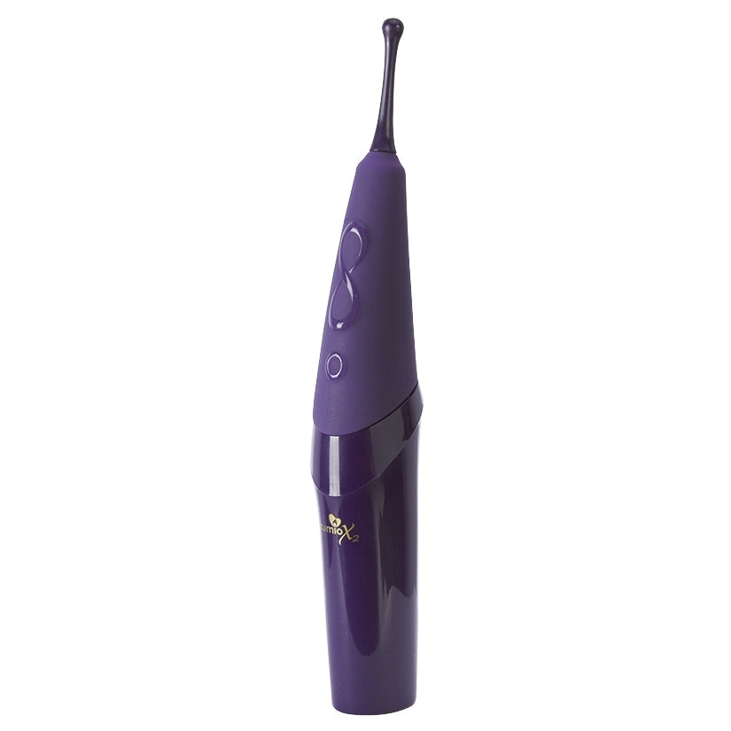 Zumio X2 Clitoral Stimulator Purple, advanced pleasure device for targeted stimulation.
