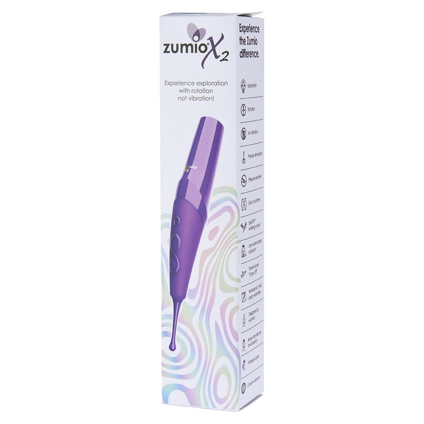 Zumio X2 Clitoral Stimulator Purple