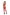Elegant Moments Heart Net Open Crotch Bodystocking Red displaying a bold heart-patterned design, perfect for intimate occasions.