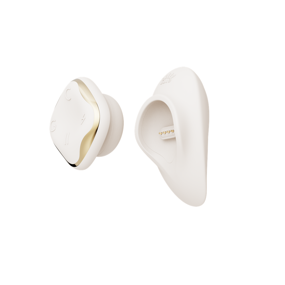 ZALO Deya Wearable Smart Dual Vibrator with App Control displayed from different angles.