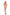 Nurse Naughty Teddy Costume Queen Size White and Red model showcasing the back view with red accents and matching accessories.