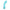 Eden Ripple Flexible G-Spot Vibrator in a vibrant blue color, designed for targeted internal pleasure and comfort.