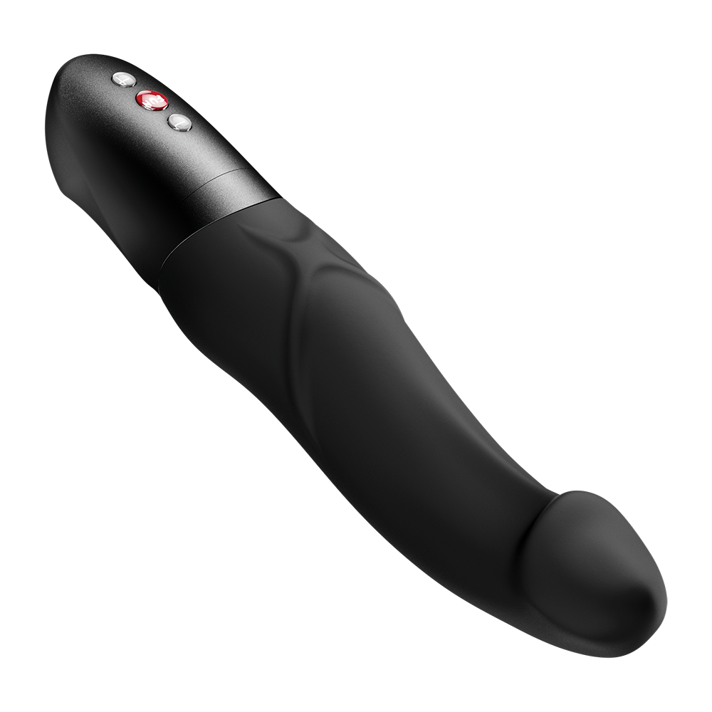 Fun Factory Mr Boss G-Spot Vibrator Black, featuring a sleek design for G-spot stimulation.