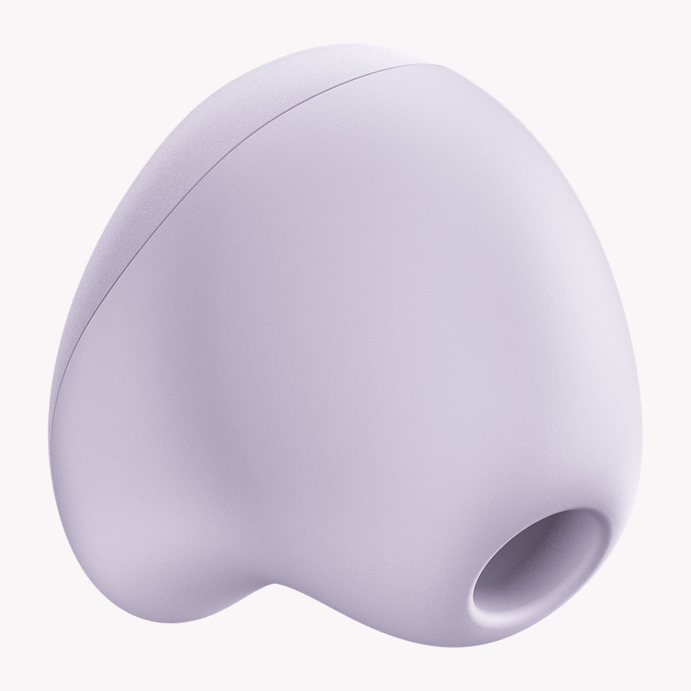 Fun Factory Mea Air Pulse Vibrator Purple close-up view showcasing unique design and air pulse technology.