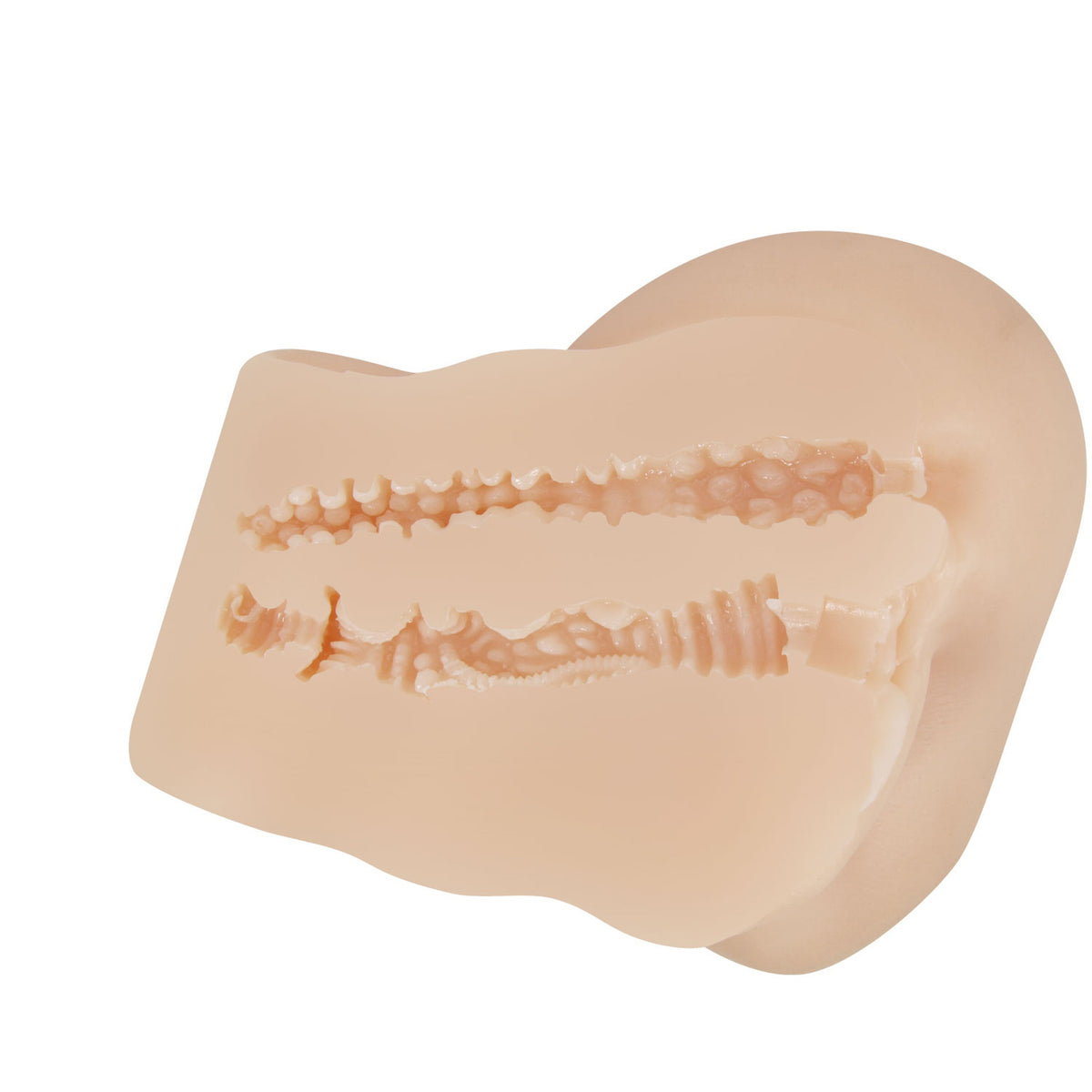 Pretty Love Hailey Realistic Vagina and Ass Masturbator with detailed lifelike entry options.