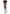 Leg Avenue Posy Tattered Footless Tights Black One Size featuring bold cutouts for a dramatic look.