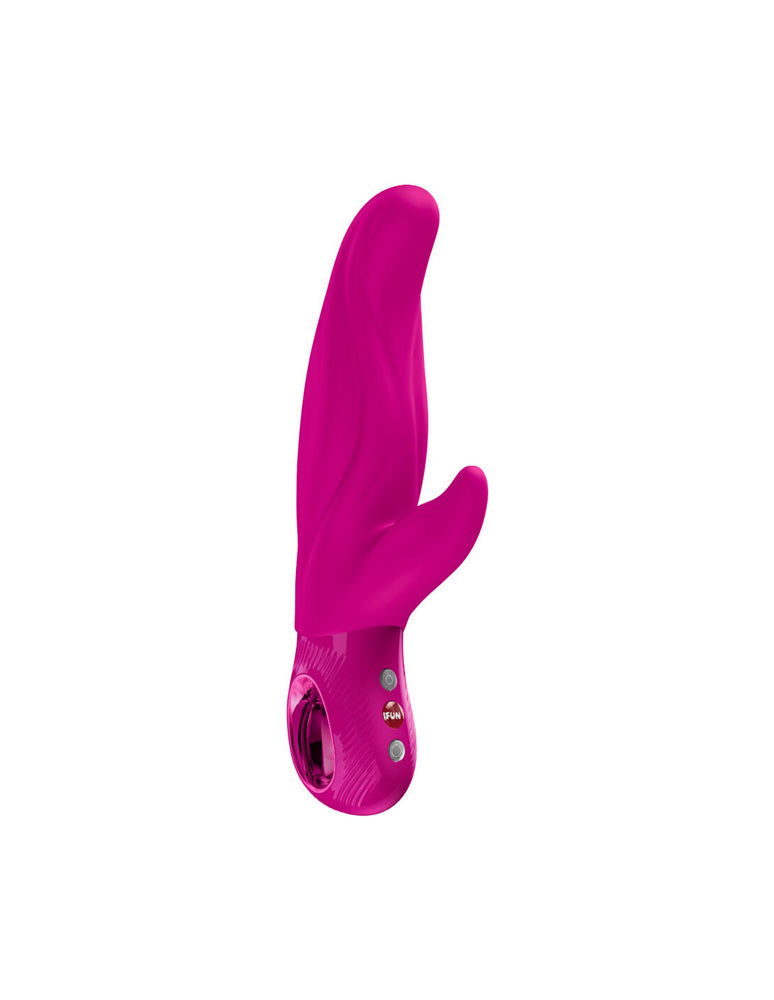 Fun Factory Lady Bi Rabbit Vibrator Magenta designed for G-spot and clitoral pleasure with ergonomic silicone.