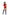 Santa's Naughty Helper 3 Piece Costume Large Red showcasing a model in a playful holiday outfit with velvet cape and shorts.