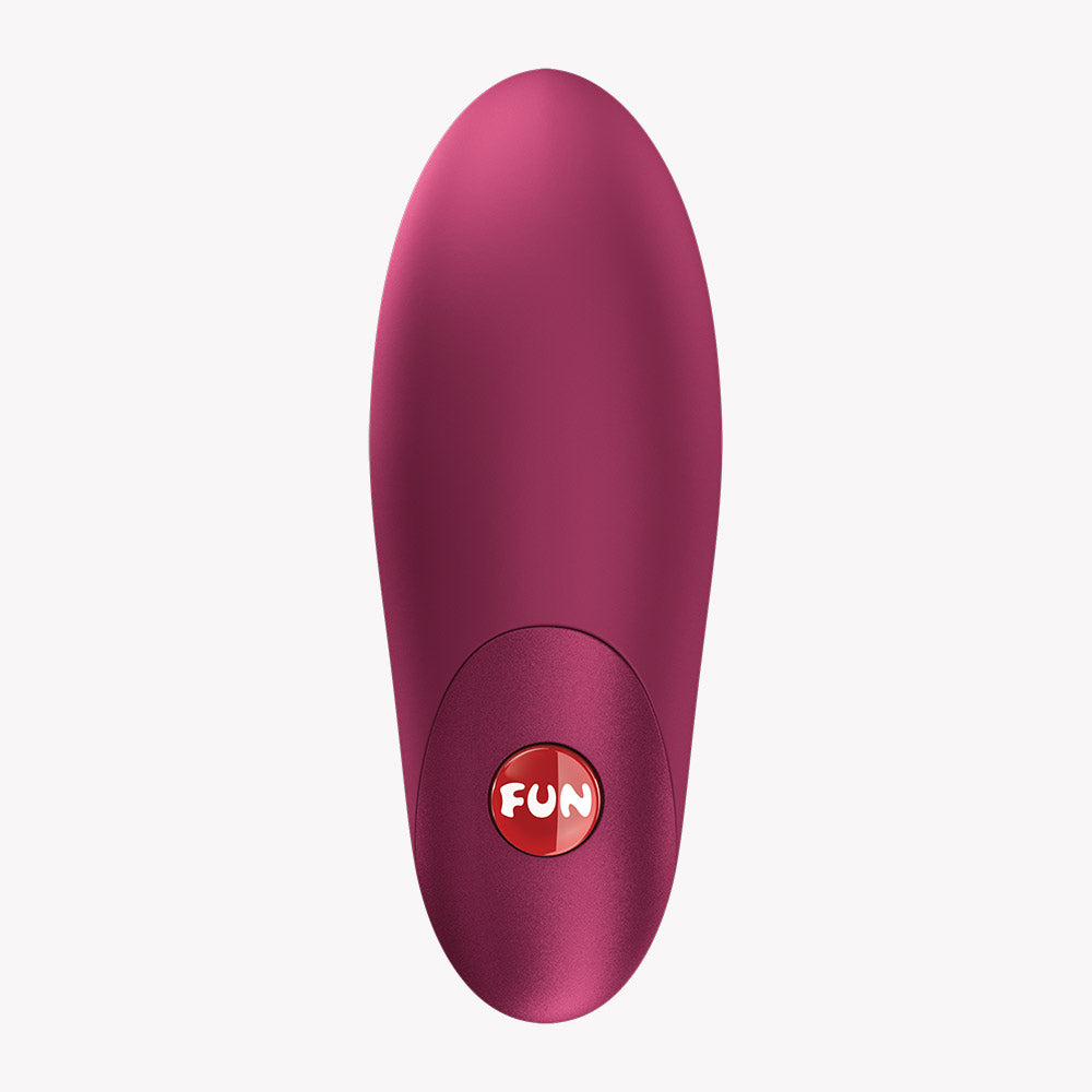 Fun Factory Charme Bullet Vibrator Wine Red, a compact toy designed for powerful vibrations and discreet pleasure.