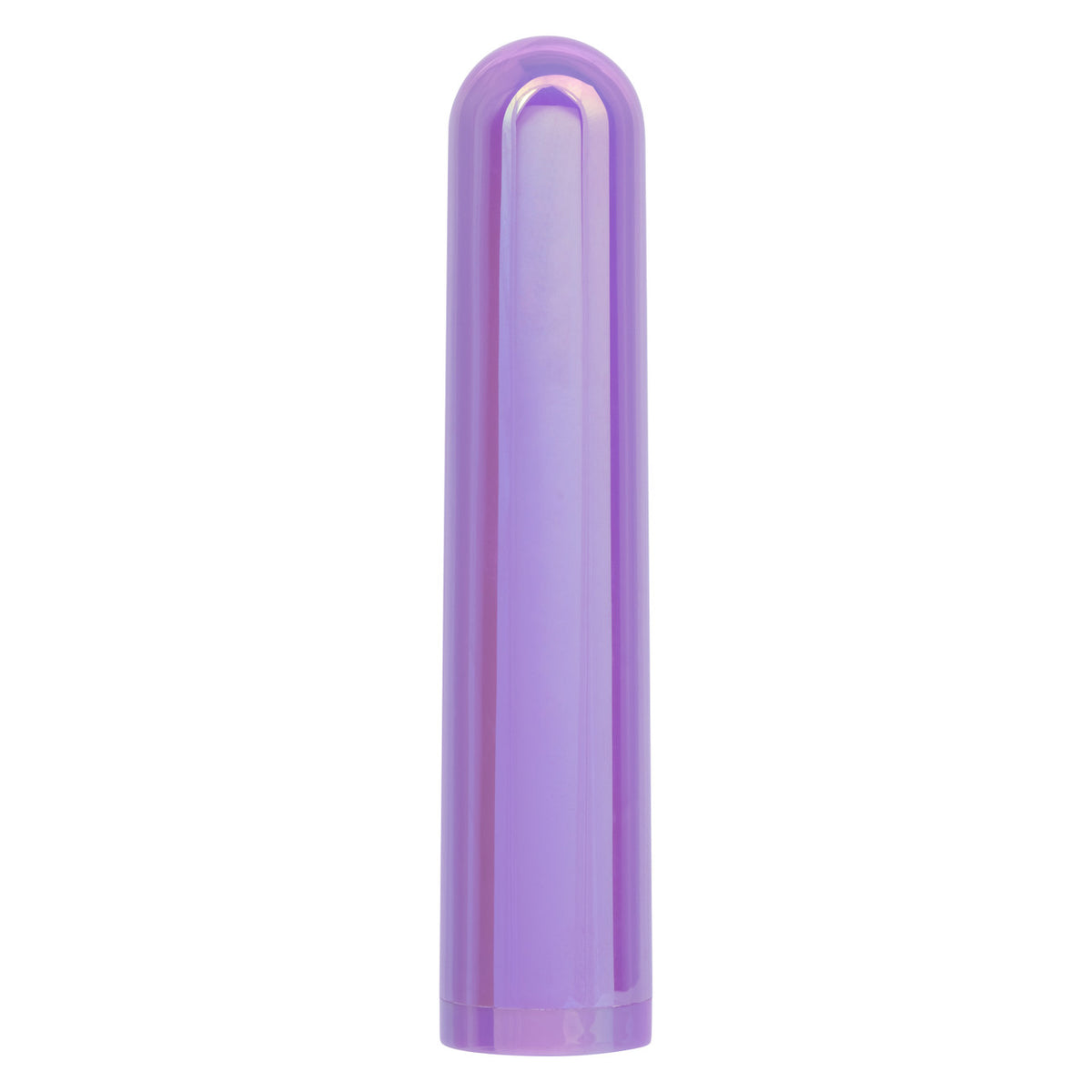Aura Rounded Silicone Bullet Stimulator Purple, compact and smooth for powerful targeted vibrations.