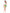 Leg Avenue Nurse Feelgood Sexy Costume 3X/4X White Green worn by a model showing the back view with matching hat.